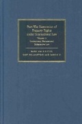 Cover: Post-War Restoration of Property Rights Under International Law 2 Volume Hardback Set: Volume - Cambridge University Press