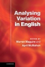 Cover: Analysing Variation in English - Cambridge University Press