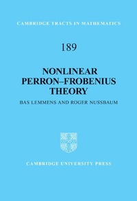 Abbildung von: Nonlinear Perron-Frobenius Theory - Cambridge University Press