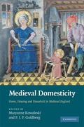 Cover: Medieval Domesticity - Cambridge University Press