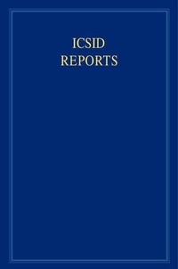 Enlarge image Cover: ICSID Reports - Cambridge University Press