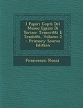 Cover: I Papiri Copti Del Museo Egizio Di Torino - Nabu Press
