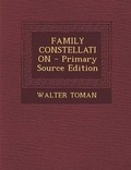 Cover: Family Constellation - Primary Source Edition - Nabu Press