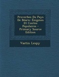 Cover: Proverbes Du Pays de Bearn - Nabu Press