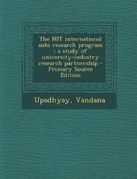 Enlarge image Cover: The Mit International Auto Research Program - Nabu Press
