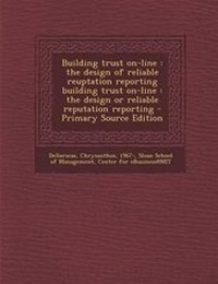 Enlarge image Cover: Building Trust On-Line - Nabu Press