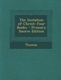 Cover: The Imitation of Christ - Nabu Press
