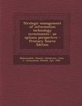 Cover: Strategic Management of Information Technology Investments - Nabu Press