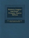 Cover: Historia Tragico-Maritima - Nabu Press