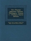 Cover: Divi Thomae Aquinatis - Nabu Press