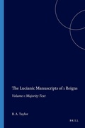 Cover: The Lucianic Manuscripts of 1 Reigns - Scholars Press