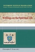 Cover: Writings on the Spiritual Life-Victorine Texts in Translation - New City Press