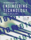 Cover: Introduction to Engineering Technology, DeVry University - Pearson Custom Publishing