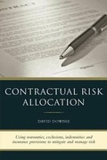 Cover: Contractual Risk Allocation - Blue Peg Publisher