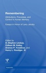Cover: Remembering - Psychology Press Ltd