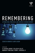 Cover: Remembering - Psychology Press Ltd