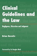 Cover: Clinical Guidelines and the Law - Radcliffe Publishing Ltd
