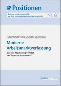 Enlarge image Cover: Moderne Arbeitsmarktverfassung - IW Medien