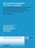 Cover: Die slavischen Sprachen / The Slavic Languages. Halbband 2 - De Gruyter Mouton