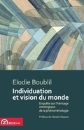 Cover: Individuation et Vision du Monde. Enquete sur l'Heritage Ontologique de la Phenomenologie - Zeta Books