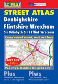 Abbildung von: Philip's Street Atlas Denbighshire, Flintshire and Wrexham - Philip's