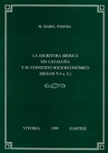 Bild: La escritura ib&eacute;rica en Catalu&ntilde;a y su contexto socioecon&oacute;mico : (siglos V-I a.c.) - Universidad del Pa&iacute;s Vasco. Servicio Editorial=Euskal Herriko Unibertsitatea. Argitarapen Zerbitzua