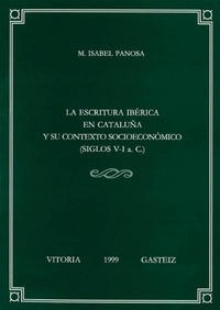 Abbildung von: La escritura ibérica en Cataluña y su contexto socioeconómico : (siglos V-I a.c.) - Universidad del País Vasco. Servicio Editorial=Euskal Herriko Unibertsitatea. Argitarapen Zerbitzua