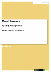 Abbildung von: Quality Management - GRIN Verlag