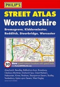Abbildung von: Philip's Street Atlas Worcestershire - Philip's