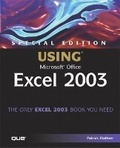 Cover: Special Edition Using Microsoft Office Excel 2003 - Que Corporation,U.S.
