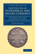 Cover: Proposals for an Economical and Secure Currency - Cambridge University Press