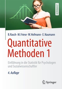 Enlarge image Cover: Quantitative Methoden 1 - Springer