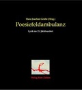 Cover: Poesiefeldambulanz - Verlag Rote Zahlen