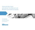 Cover: Herausforderungen disruptiver Innovationen am Beispiel der Elektromobilit&auml;t. - Apprimus Verlag