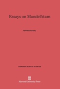 Cover: Essays on Mandel'stam - Harvard University Press