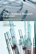 Cover: Human Subjects Research Regulation - MIT Press