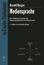Cover: Mediensprache - De Gruyter