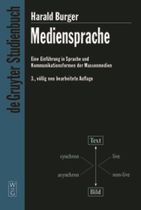 Enlarge image Cover: Mediensprache - De Gruyter