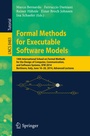 Cover: Formal Methods for Executable Software Models - Springer