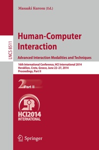 Abbildung von: Human-Computer Interaction. Advanced Interaction, Modalities, and Techniques - Springer