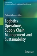 Cover: Logistics Operations, Supply Chain Management and Sustainability - Springer