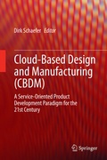 Cover: Cloud-Based Design and Manufacturing (CBDM) - Springer
