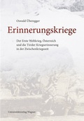 Cover: Erinnerungskriege - Universit&auml;tsverlag Wagner