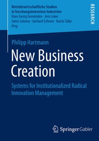 Enlarge image Cover: New Business Creation - Springer Gabler