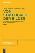 Cover: Von Strittigkeit der Bilder - De Gruyter