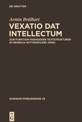 Cover: ,Vexatio dat intellectum' - De Gruyter