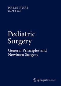 Enlarge image Cover: Pediatric Surgery - Springer