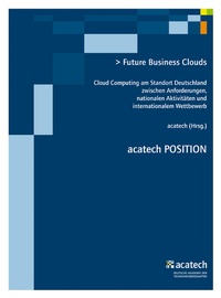 Enlarge image Cover: Future Business Clouds - utzverlag