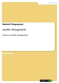 Abbildung von: Quality Management - GRIN Verlag