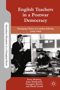 Cover: English Teachers in a Postwar Democracy - Palgrave MacMillan